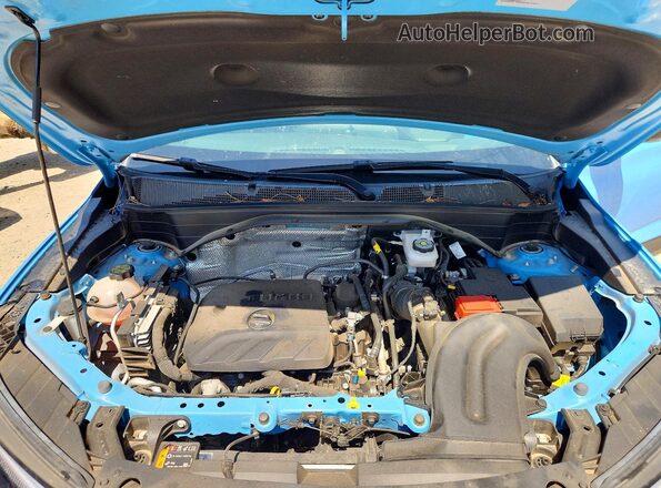 KL79MSSL5RB053287 2024 CHEVROLET TRAILBLAZER Blue Vista del compartimento del motor
