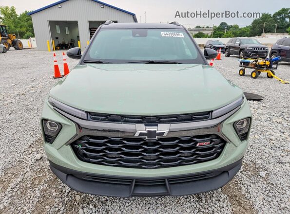 KL79MTSL1RB066446 2024 CHEVROLET TRAILBLAZER Green Widok z przodu
