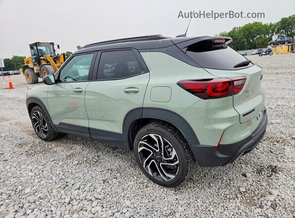 KL79MTSL1RB066446 2024 CHEVROLET TRAILBLAZER Green Tył lewy