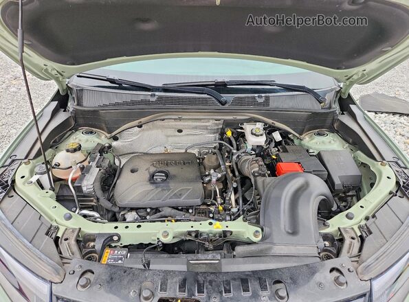 KL79MTSL1RB066446 2024 CHEVROLET TRAILBLAZER Green Widok komory silnika