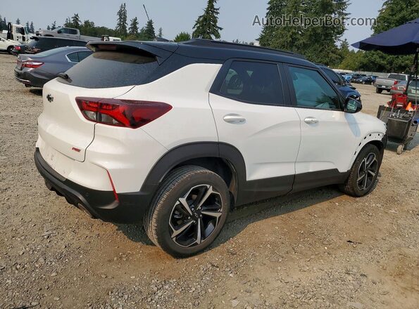 KL79MTSL4PB058242 2023 CHEVROLET TRAILBLAZER White Tył prawy