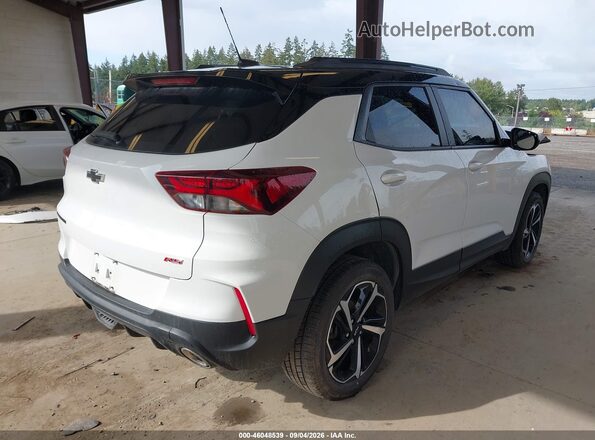 KL79MTSL4PB149334 2023 CHEVROLET TRAILBLAZER Белый Задняя правая четверть