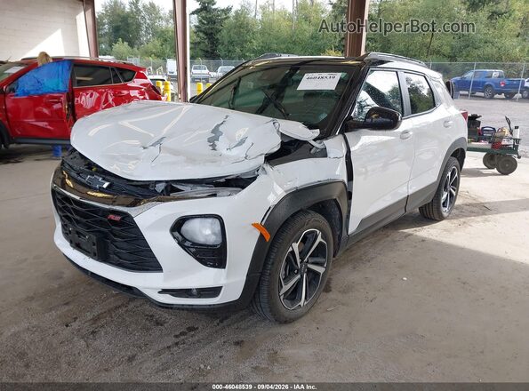 KL79MTSL4PB149334 2023 CHEVROLET TRAILBLAZER Белый Передняя левая четверть