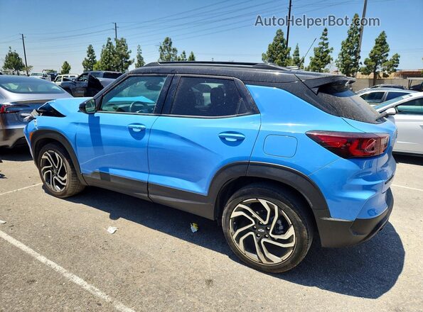 KL79MTSL7RB065866 2024 CHEVROLET TRAILBLAZER Blue Trasero izquierdo