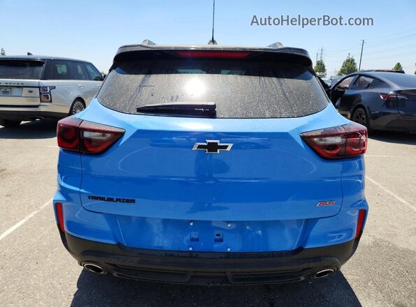 KL79MTSL7RB065866 2024 CHEVROLET TRAILBLAZER Blue Vista trasera