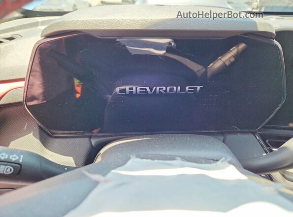 KL79MTSL7RB065866 2024 CHEVROLET TRAILBLAZER Blue Vista del cuadro de instrumentos