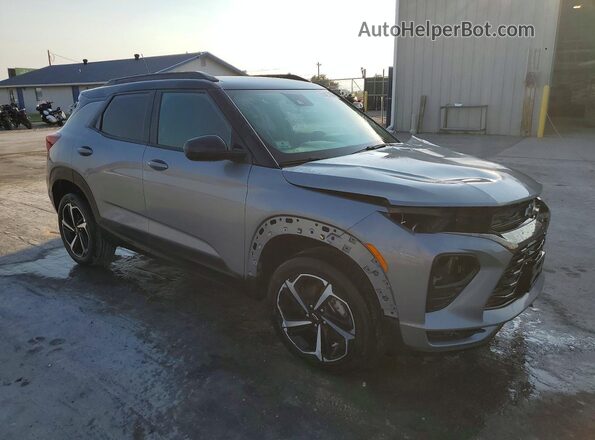 KL79MTSL8PB060611 2023 CHEVROLET TRAILBLAZER Gray Front right