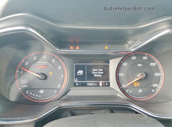 KL79MTSL8PB060611 2023 CHEVROLET TRAILBLAZER Gray Instrument cluster view