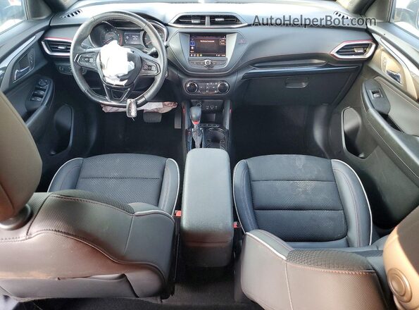 KL79MTSL8PB060611 2023 CHEVROLET TRAILBLAZER Gray Dashboard view