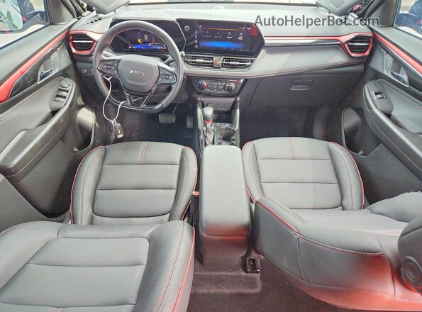 KL79MTSL8SB099711 2025 CHEVROLET TRAILBLAZER Черный Вид панели приборов