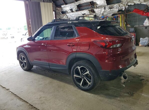 KL79MUSL0NB011373 2022 CHEVROLET TRAILBLAZER Burgundy Հետևի ձախ