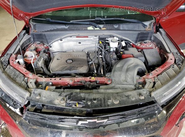 KL79MUSL0NB011373 2022 CHEVROLET TRAILBLAZER Burgundy Շարժիչի բաժամունքի տեսք