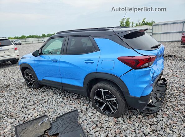 KL79MUSL1PB181356 2023 CHEVROLET TRAILBLAZER Синий Задняя левая четверть