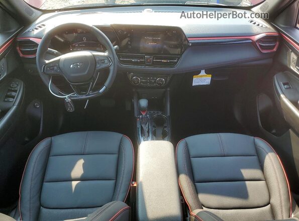 KL79MUSL8TB053870 2026 CHEVROLET TRAILBLAZER Red Вид панелі приладів