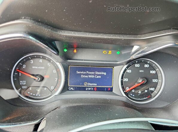 KL79MVSL7PB167810 2023 CHEVROLET TRAILBLAZER Silver Սարքավորումների վահանակի տեսք