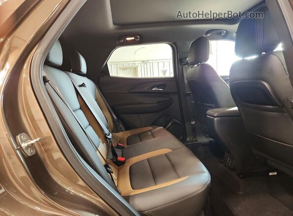 KL79MVSL8MB016941 2021 CHEVROLET TRAILBLAZER Brown უკანა სალონის ხედი
