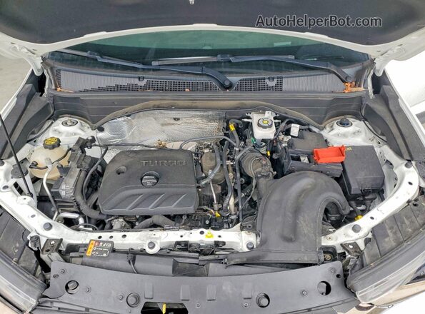 KL79MVSLXPB037956 2023 CHEVROLET TRAILBLAZER White Vista del compartimento del motor
