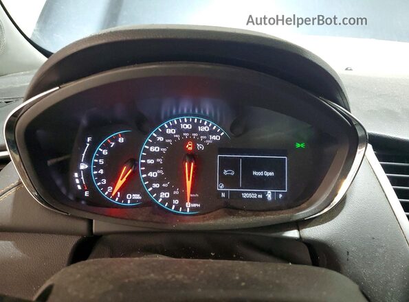 KL7CJKSB8MB315446 2021 CHEVROLET TRAX Gray Widok zestawu wskaźników