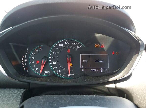 KL7CJKSB9LB349488 2020 CHEVROLET TRAX Желто-коричневый Вид щитка приборов
