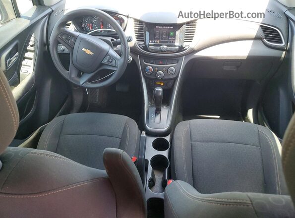 KL7CJKSB9LB349488 2020 CHEVROLET TRAX Желто-коричневый Вид панели приборов