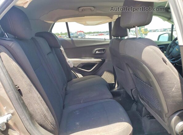 KL7CJKSB9LB349488 2020 CHEVROLET TRAX Желто-коричневый Вид задних сидений