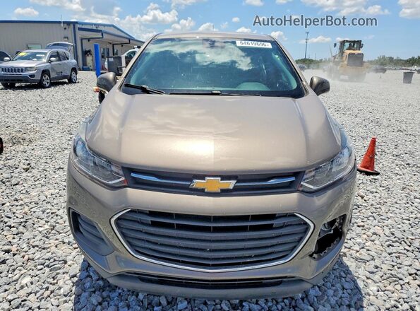 KL7CJKSB9LB349488 2020 CHEVROLET TRAX Желто-коричневый Вид спереди