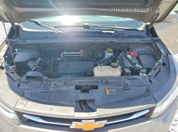 KL7CJKSB9LB349488 2020 CHEVROLET TRAX Желто-коричневый Вид задней части салона