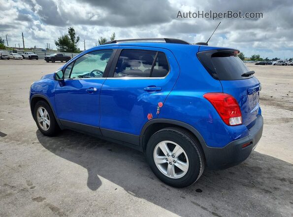 KL7CJLSB0GB757504 2016 CHEVROLET TRAX Синий Задняя левая четверть