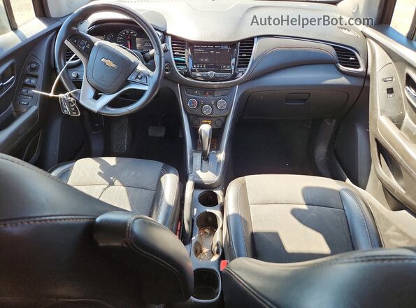 KL7CJLSB1JB724289 2018 CHEVROLET TRAX Black Вид панелі приладів