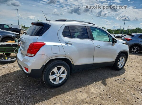 KL7CJLSB2KB960693 2019 CHEVROLET TRAX Silver Задня права чверть