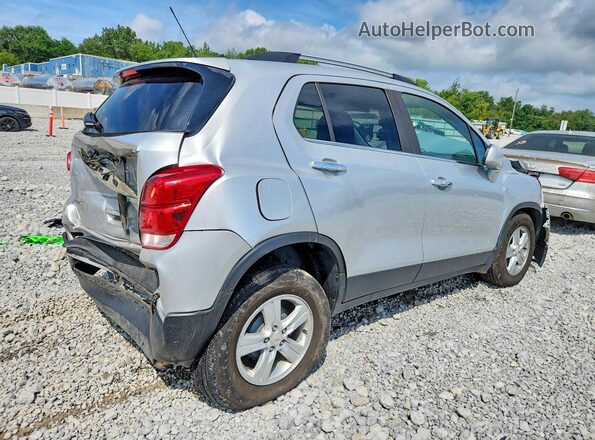 KL7CJLSB4JB655114 2018 CHEVROLET TRAX Silver Rear right
