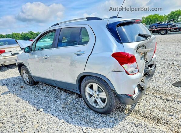 KL7CJLSB4JB655114 2018 CHEVROLET TRAX Silver Rear left