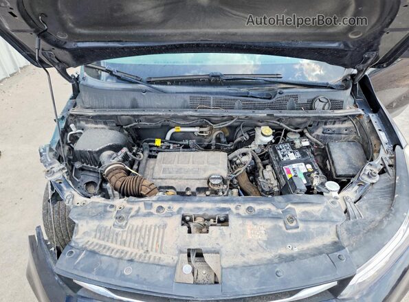 KL7CJLSB6MB313359 2021 CHEVROLET TRAX Blue Widok wnętrza z tyłu