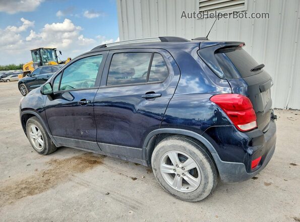 KL7CJLSB6MB313359 2021 CHEVROLET TRAX Blue Tył lewy