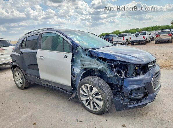 KL7CJLSB6MB313359 2021 CHEVROLET TRAX Blue Przód prawy