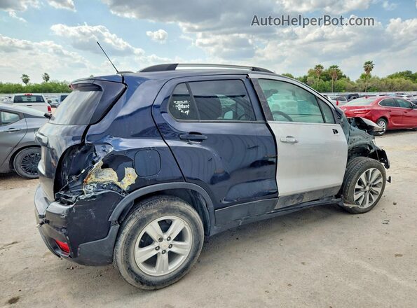 KL7CJLSB6MB313359 2021 CHEVROLET TRAX Blue Tył prawy