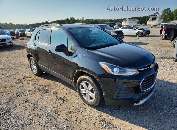 KL7CJLSB8MB329854 2021 CHEVROLET TRAX Black წინა მარჯვენა