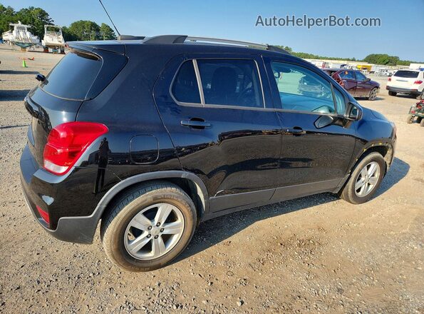 KL7CJLSB8MB329854 2021 CHEVROLET TRAX Black უკანა მარჯვენა