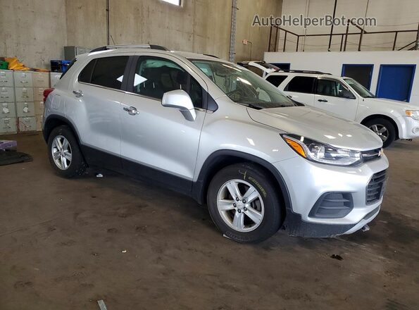 KL7CJLSB9KB916299 2019 CHEVROLET TRAX Silver Передня права чверть