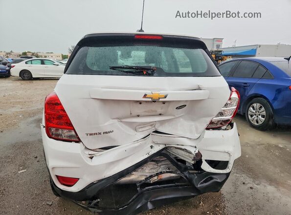 KL7CJNSB1HB249992 2017 CHEVROLET TRAX White Rear view