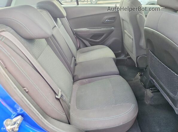KL7CJNSB4GB761826 2016 CHEVROLET TRAX Blue Vista interior trasera