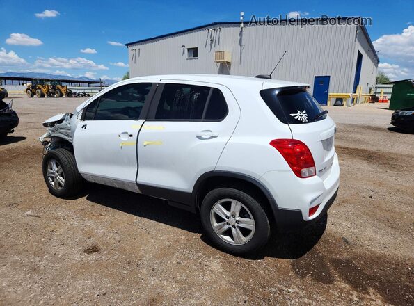 KL7CJNSM6MB365393 2021 CHEVROLET TRAX White Rear left