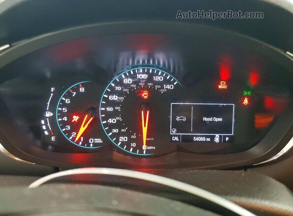 KL7CJPSB0KB811366 2019 CHEVROLET TRAX Silver Instrument cluster view