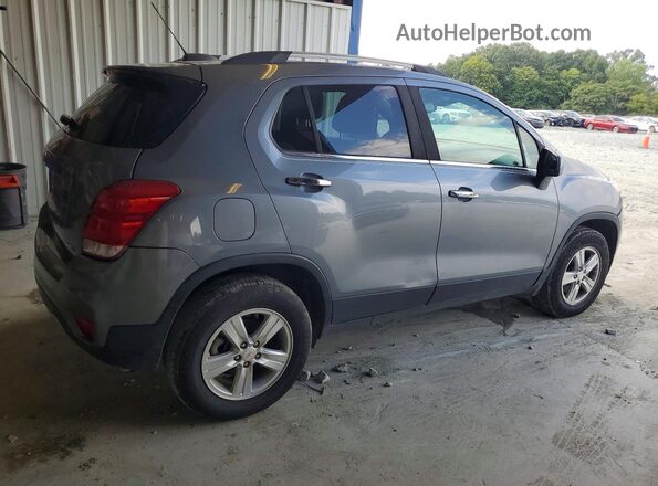 KL7CJPSB0KB867257 2019 CHEVROLET TRAX Gray Rear right