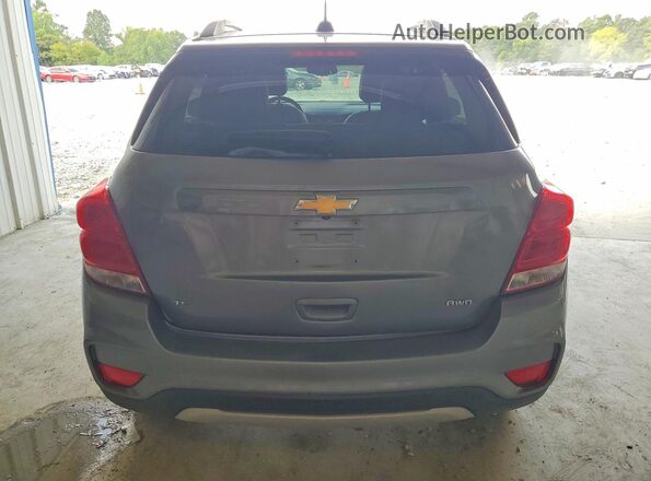 KL7CJPSB0KB867257 2019 CHEVROLET TRAX Gray Rear view