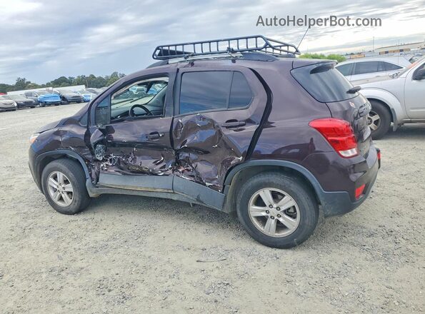 KL7CJPSB0MB332013 2021 CHEVROLET TRAX Burgundy Задня ліва чверть