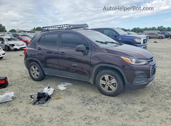 KL7CJPSB0MB332013 2021 CHEVROLET TRAX Burgundy Передня права чверть