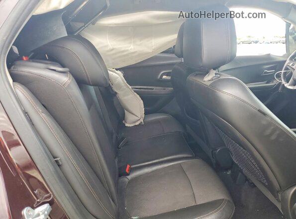 KL7CJPSB0MB332013 2021 CHEVROLET TRAX Burgundy Вид задньої частини салону