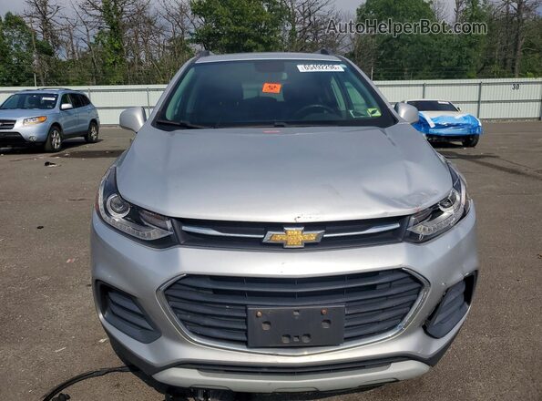 KL7CJPSB1MB329718 2021 CHEVROLET TRAX Silver წინა ხედი