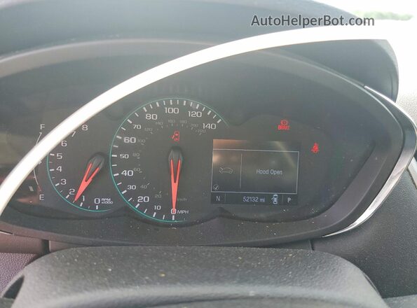 KL7CJPSB1MB329718 2021 CHEVROLET TRAX Silver ხელსაწყოთა პანელის ხედი